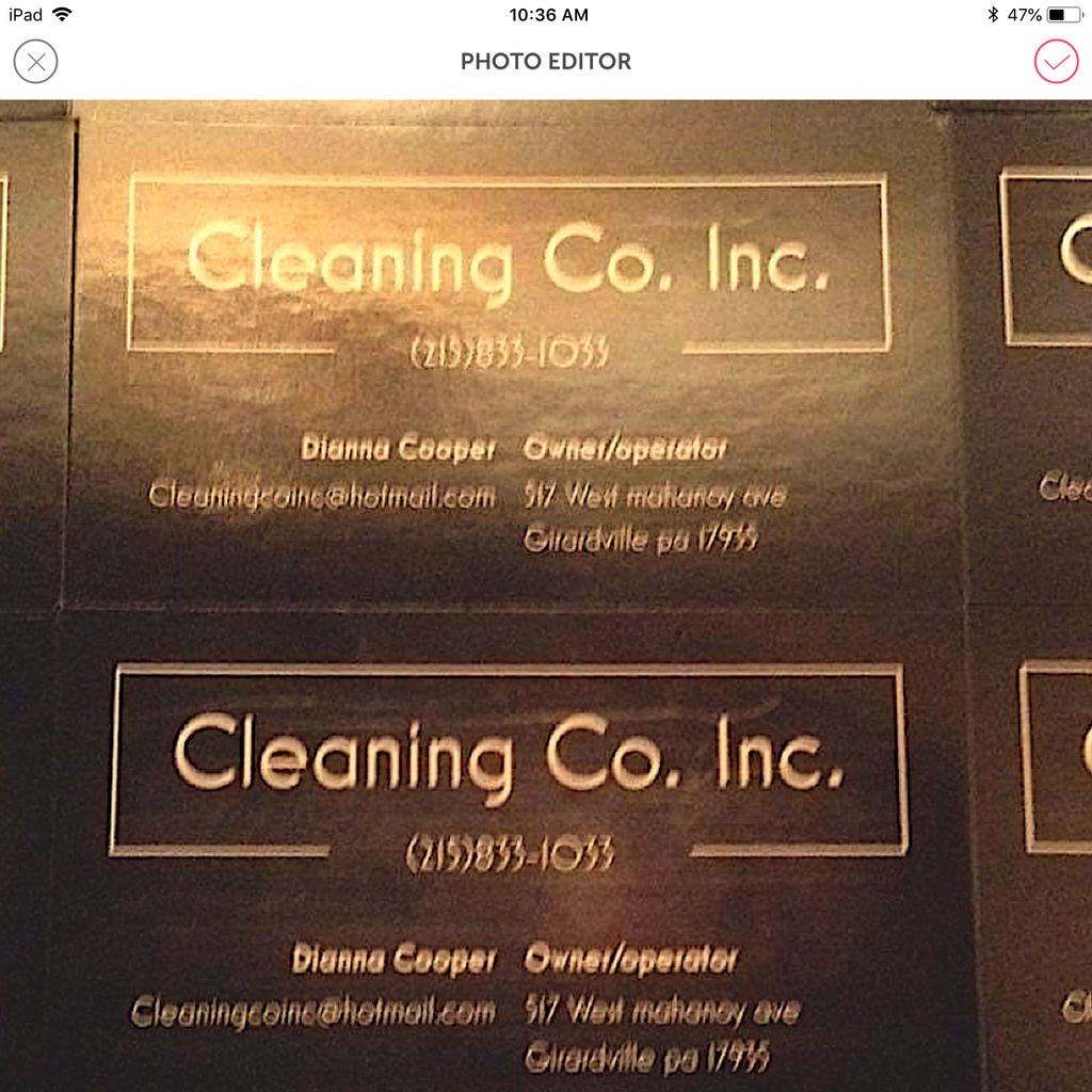 Cleaning Co. Inc.