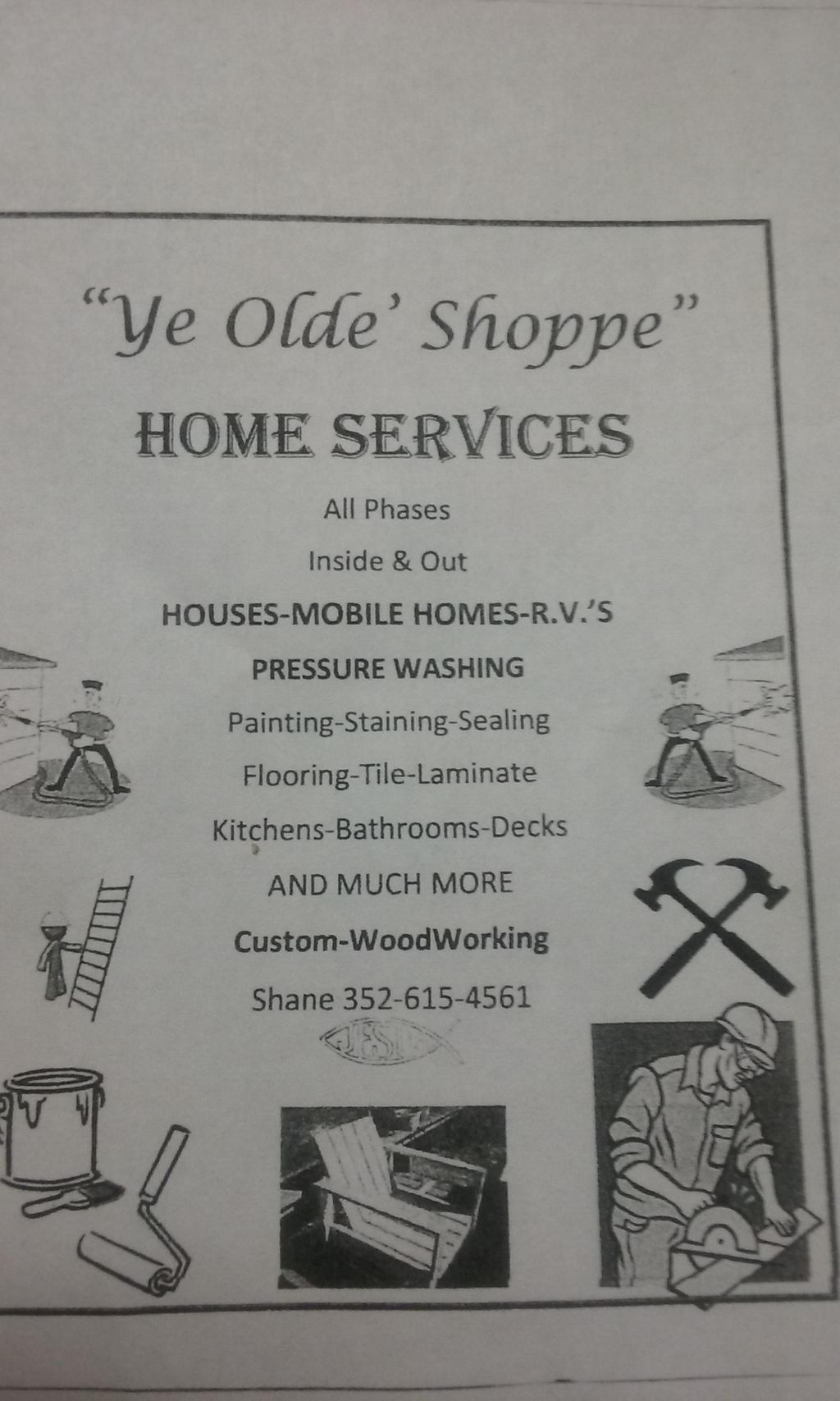 Ye Olde Shoppe Home Service