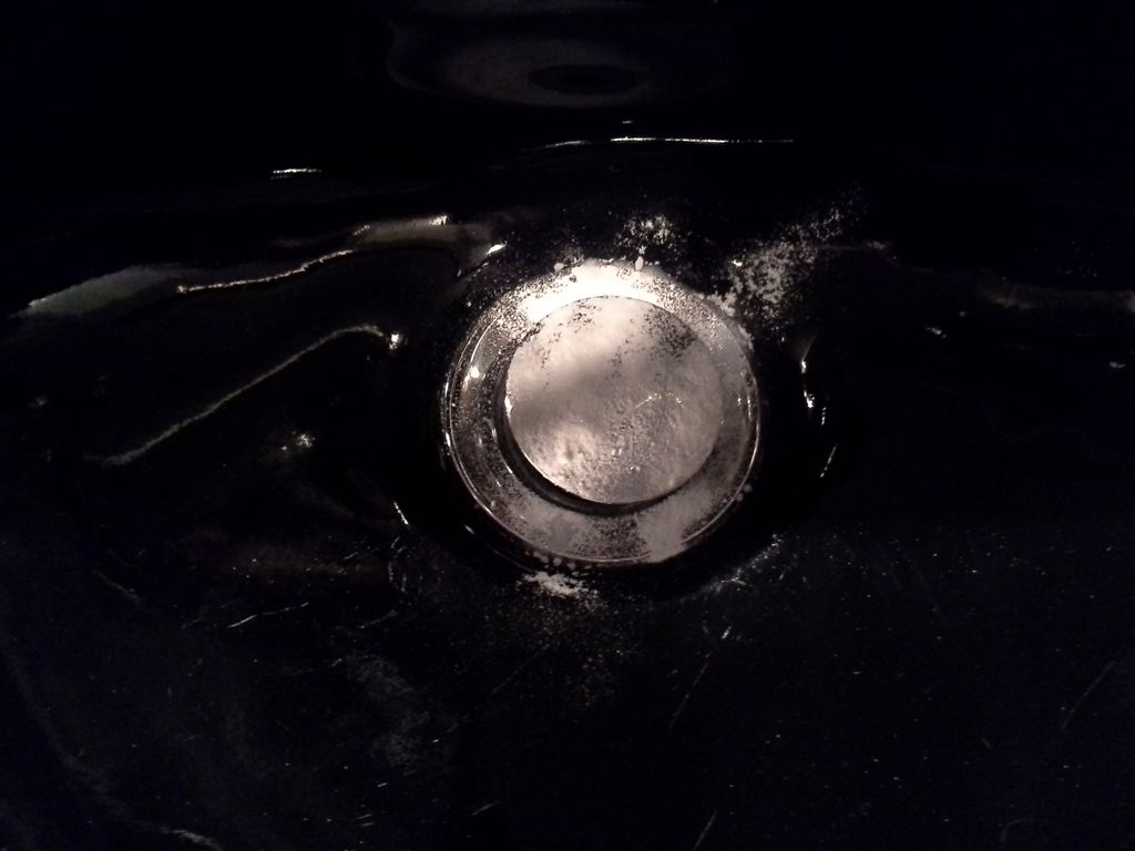 I love using baking soda to polish things. It scru
