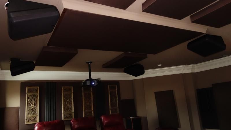 Installed Projector for home theatre