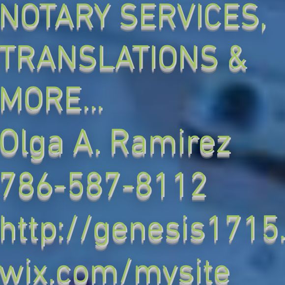 NOTARY, Translation Services & More...