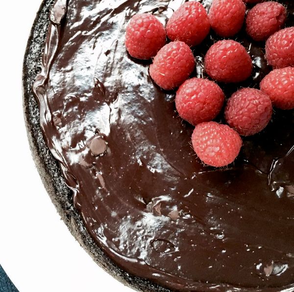 Bittersweet Chocolate Cake (GF)