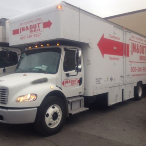 Why use in & out Movers
Call now for a complimenta