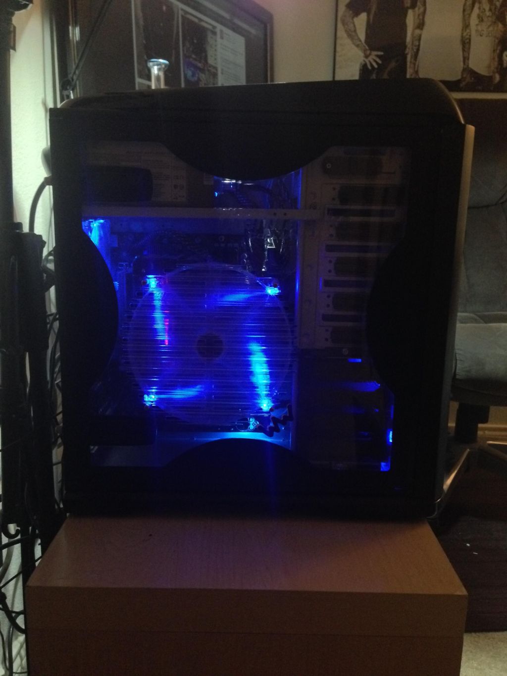 My personal desktop computer I put together.