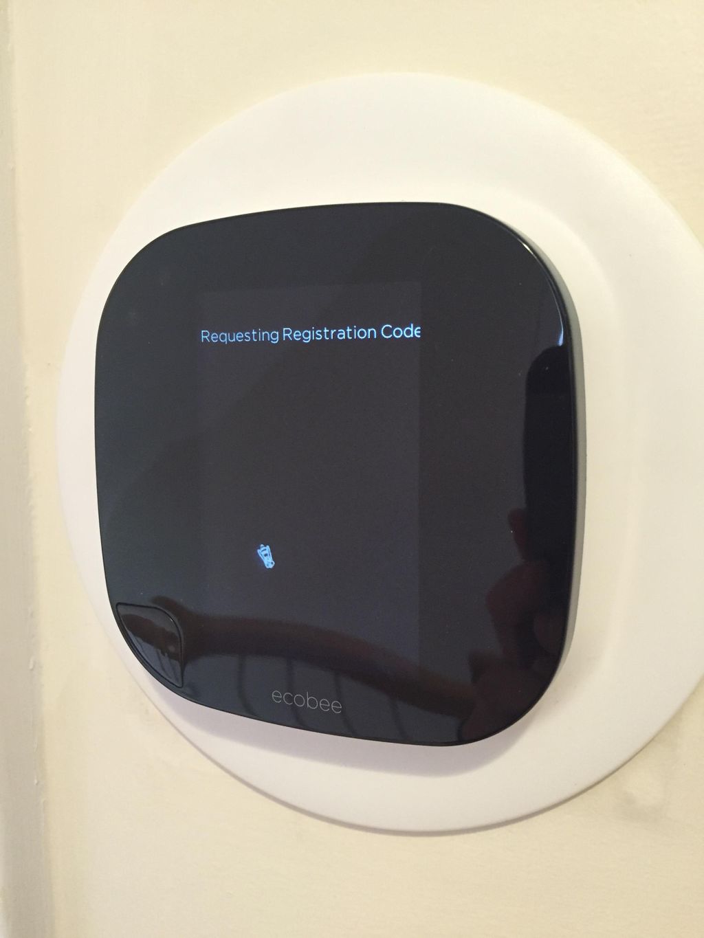New EcoBee3 thermostat installed