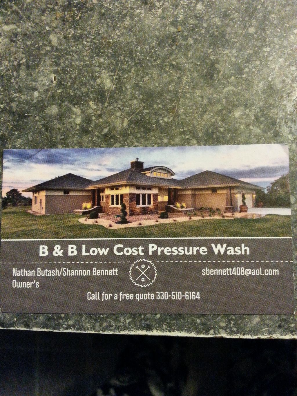 Bennett's Low Cost Pressure Wash