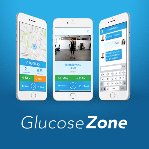 Mobile application design for a diabetes fitness a