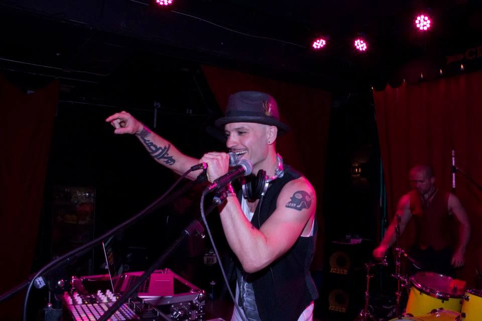 Hosting at El Tambó: Tropical Dance Party, 2014.