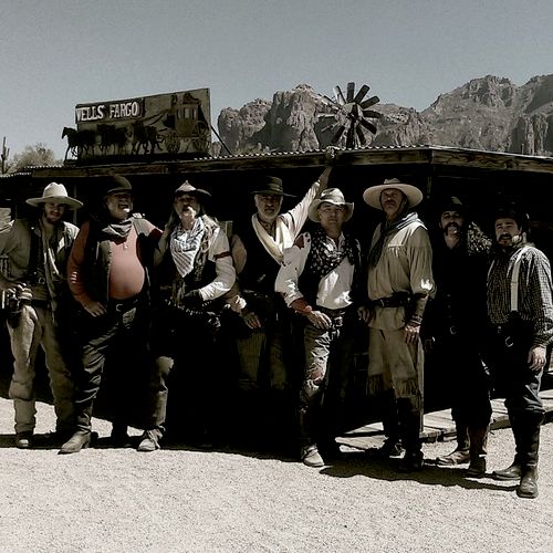 With the Mojave Muleskinners, Apache Junction