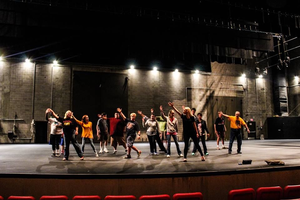 On stage at TPAC