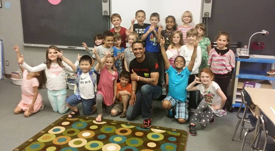 Homan Elementary's 1st grade class