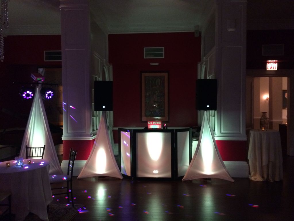 Party setup @ India House, NYC