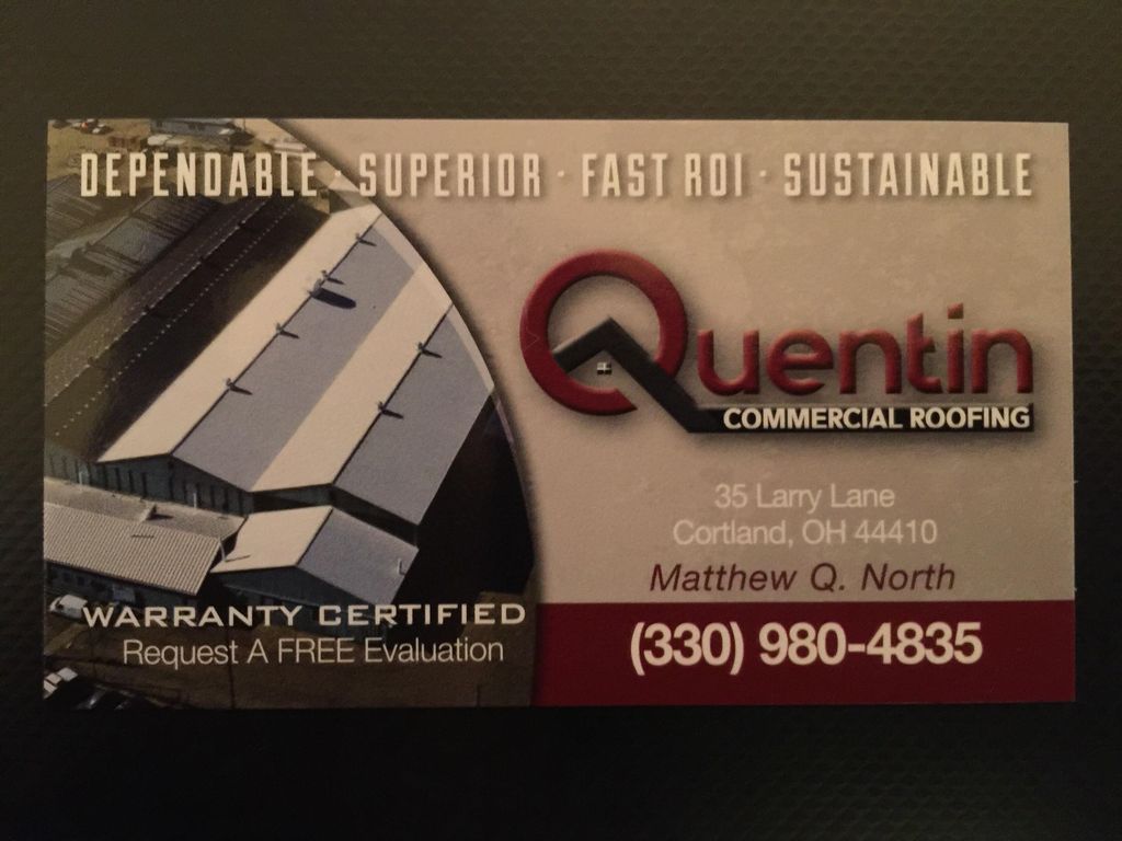 Quentin Commercial Roofing, LLC