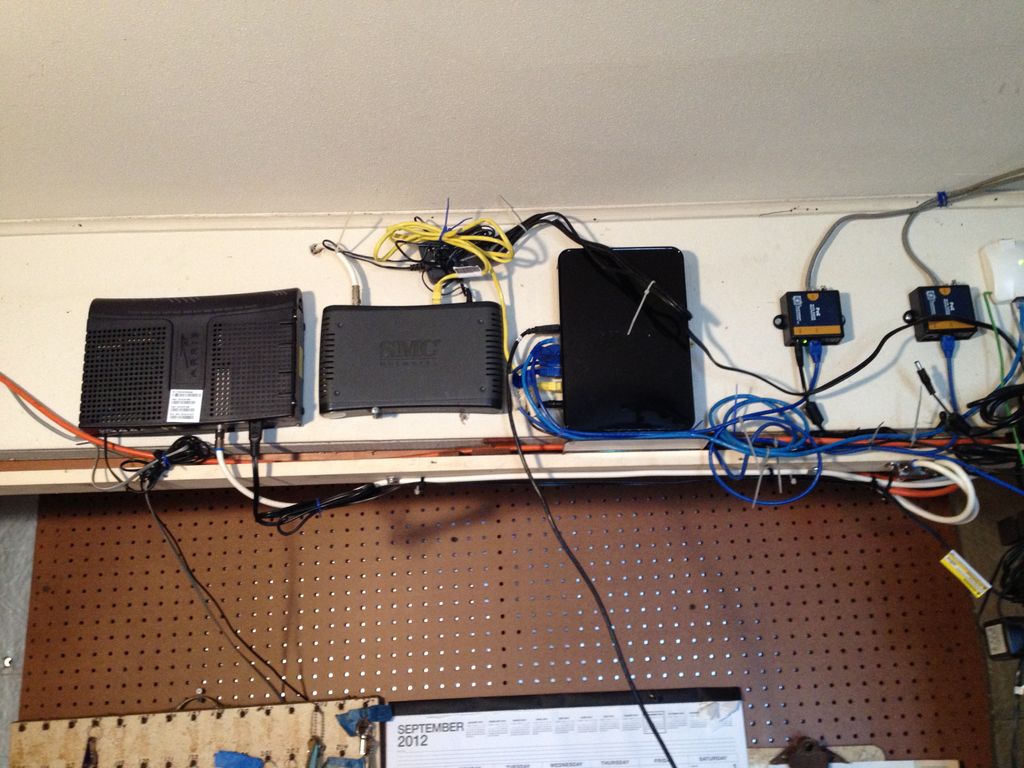 Main- "brain" portion of the large Wi-Fi network I