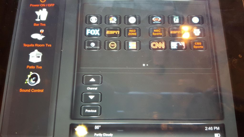 I Pad Mini Game Room Control