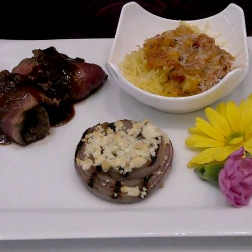 Winning dish for the 2010 Cast Iron Chef competiti