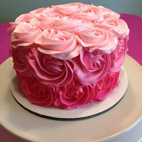 Ombre Cake PINK !!
