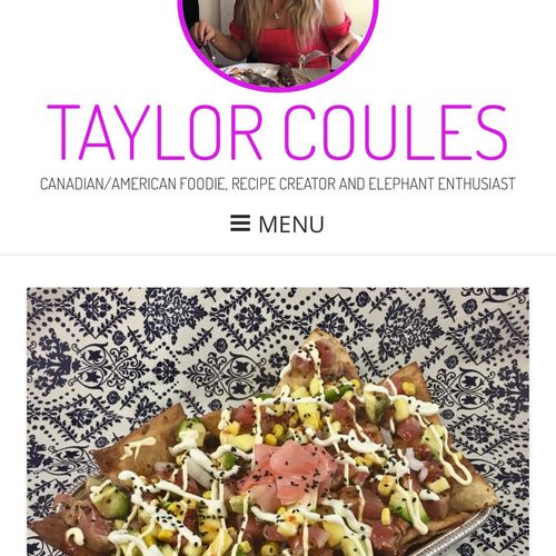 This is my wife’s recipe blog built on Wordpress a