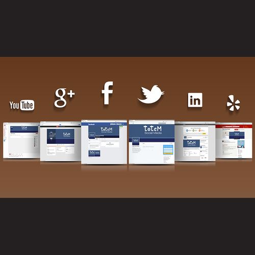 Totem Social Media - Social Media Booster Kit in a
