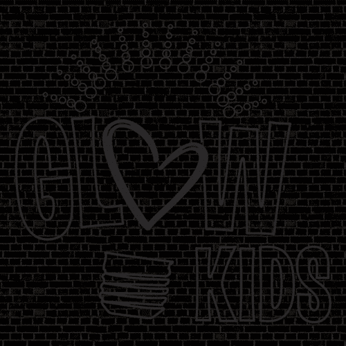 A gif of the Glow Kids logo we made.