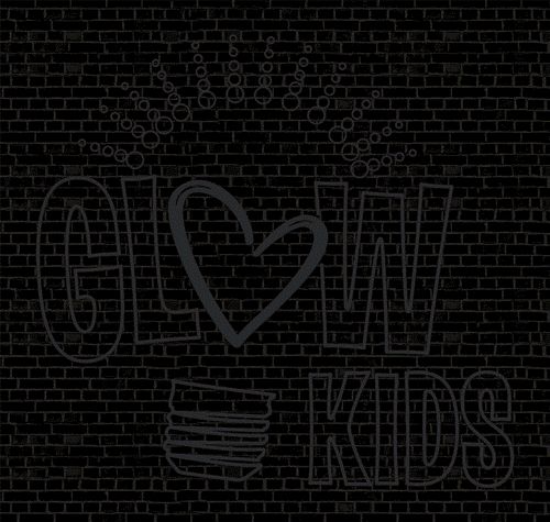 A gif of the Glow Kids logo we made.