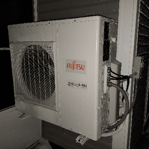 Fujitsu mini split heat and air conditioning 