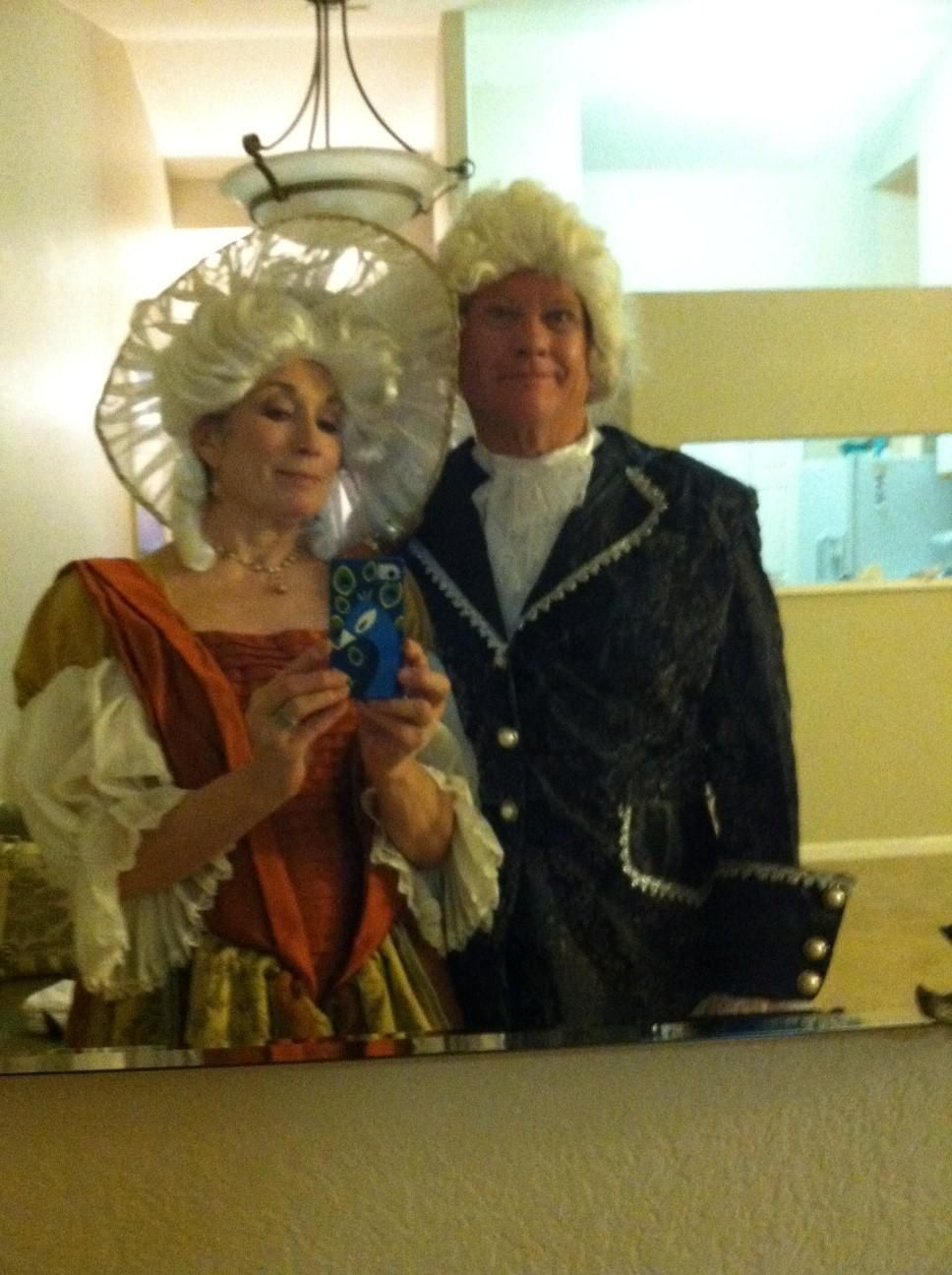 Rev Libby and wife at a fun wedding