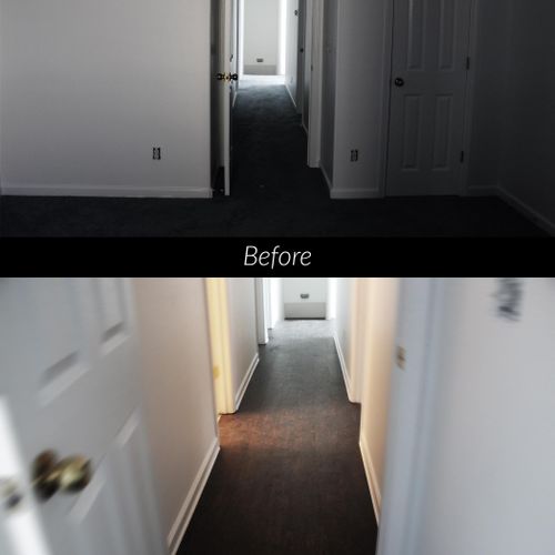 Laminate Floors - Hallway