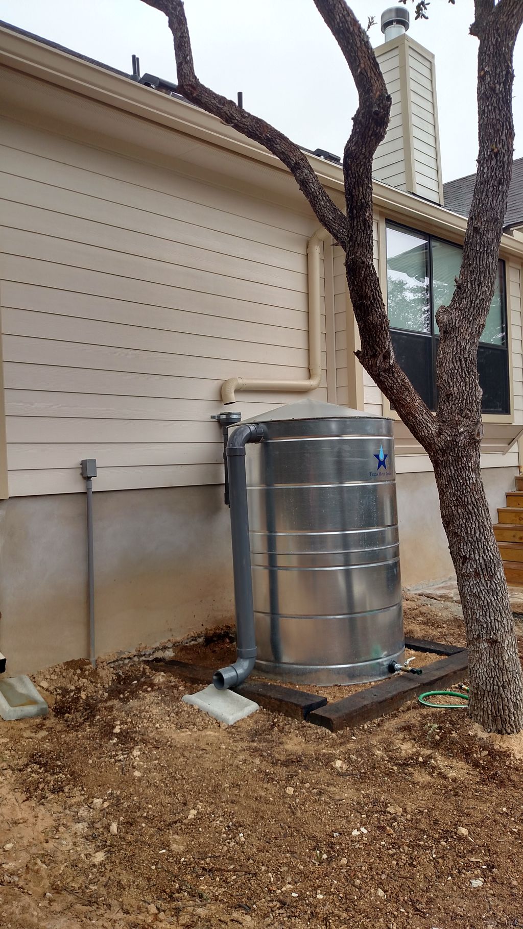 500 gallon Metal Collection Tank, San Marcos