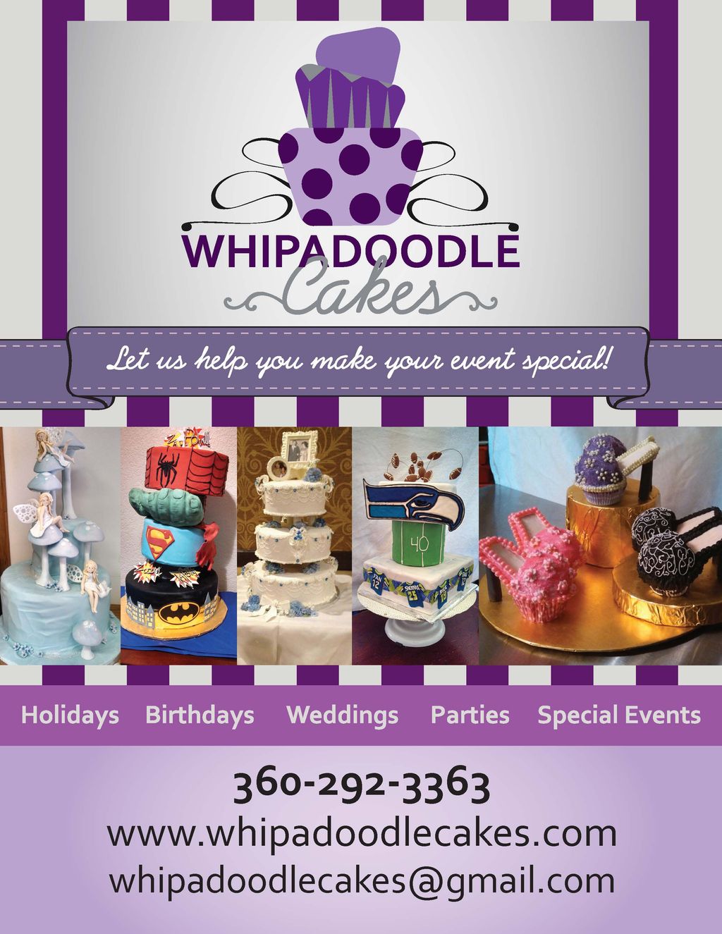 Logo and Flyer design. Branding is integrated thro