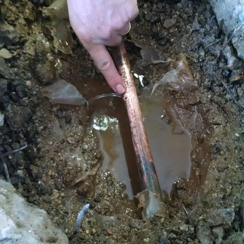 We find and repair leaks underground. Don't want t