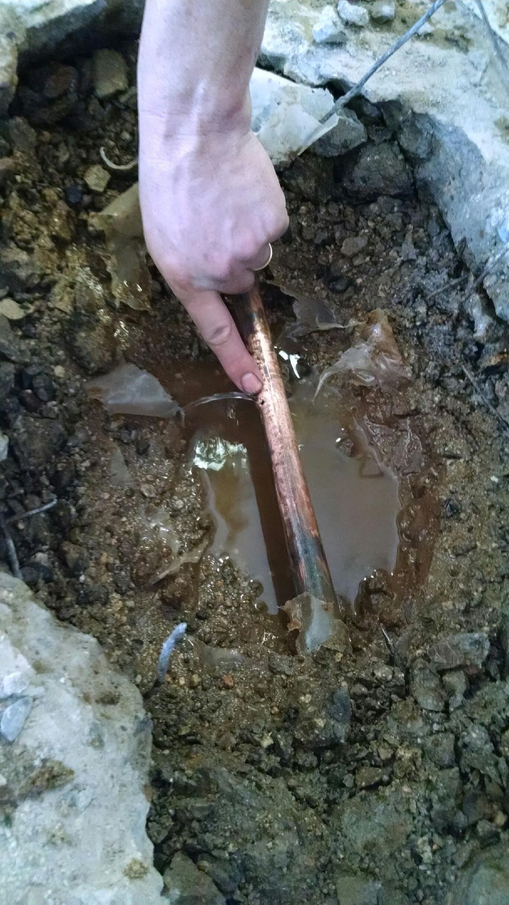 We find and repair leaks underground. Don't want t