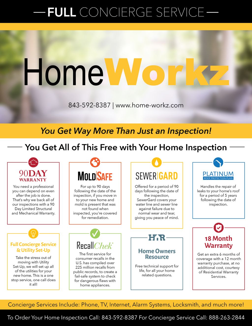 More than just a home inspection!