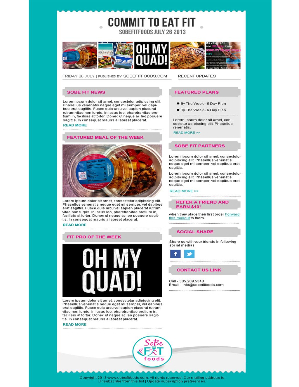 Email Marketing Newsletter