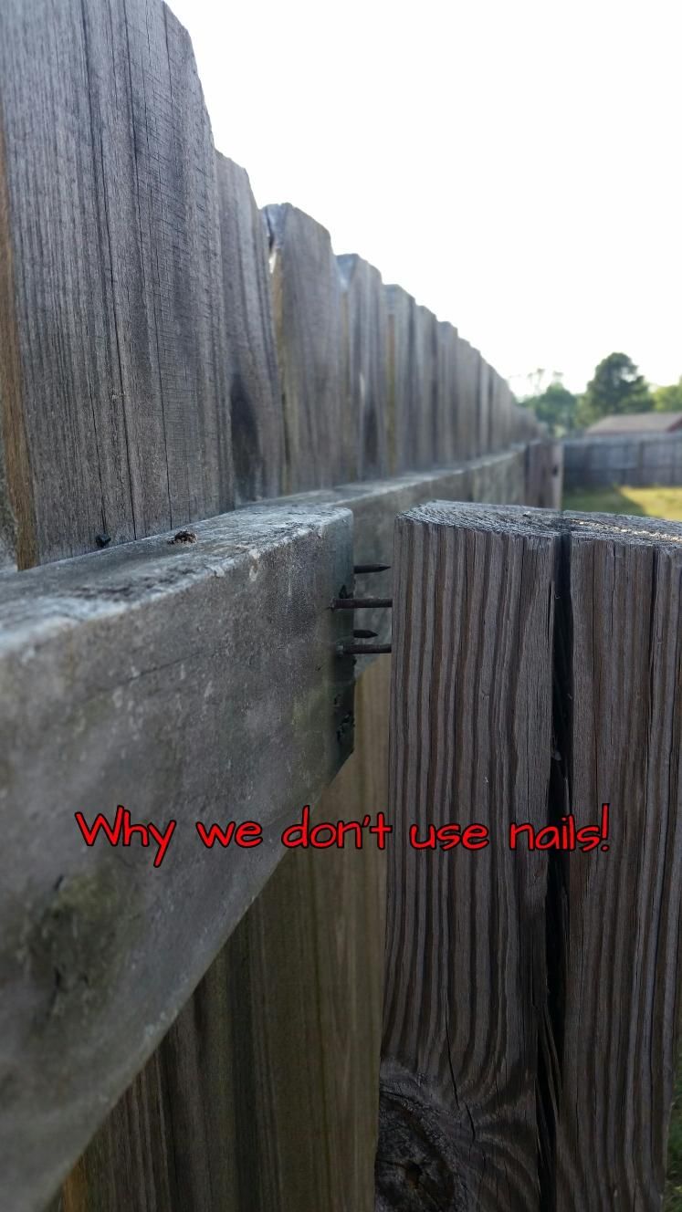 The reason we use screws! 