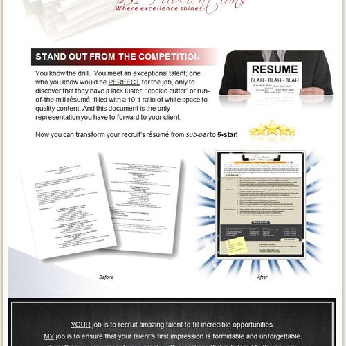 Stand out from the crowd with a customized resume 