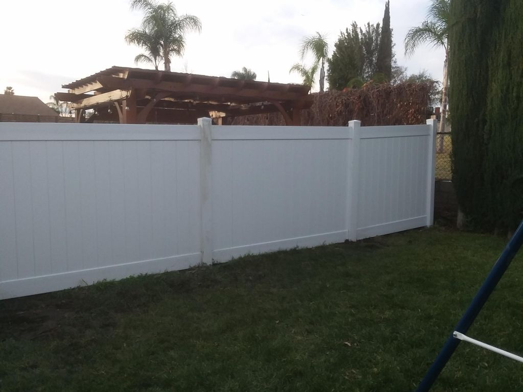 Terri's fence after