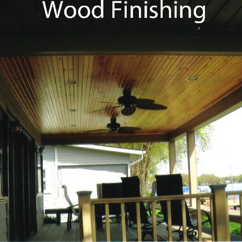 Exterior Wood Finishing