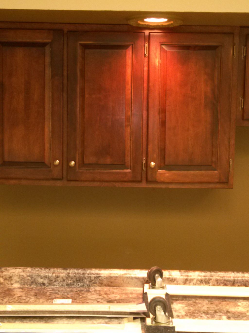 Breakroom Cabinet Installation 