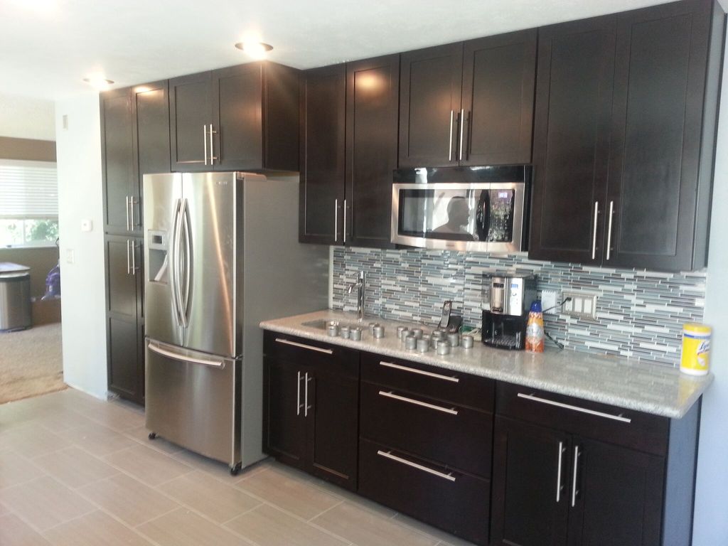 Complete remodel, enlarged kitchen. Granite counte