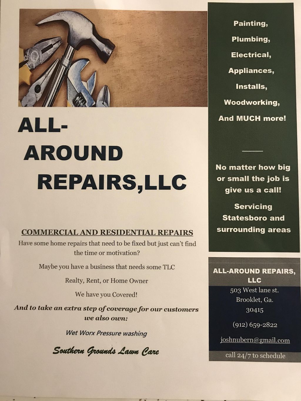 All-Around Repairs,LLC
