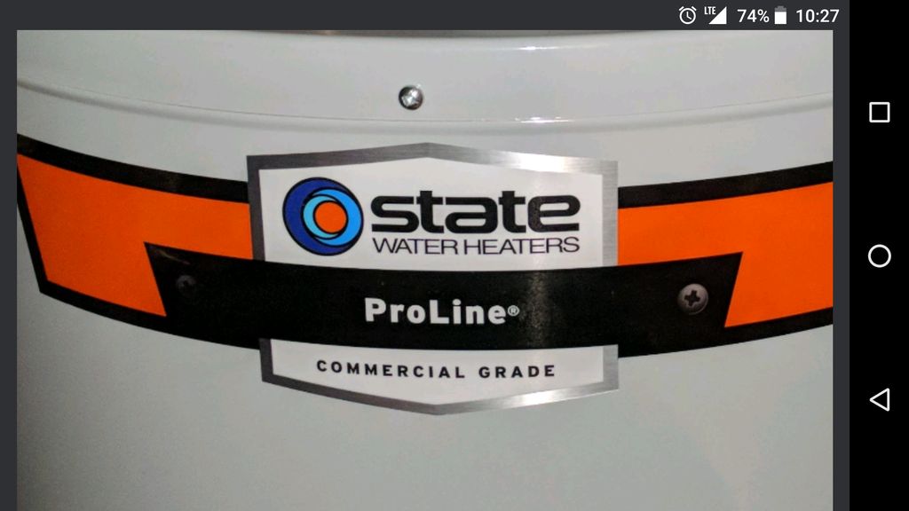 State ProLine commercial grade water heater