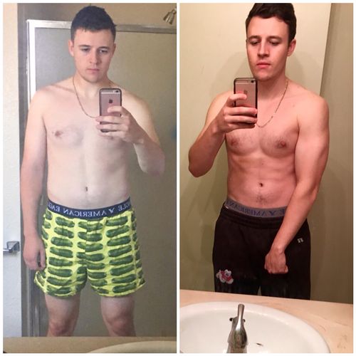 4-Month Transformation. 1 month of personal traini