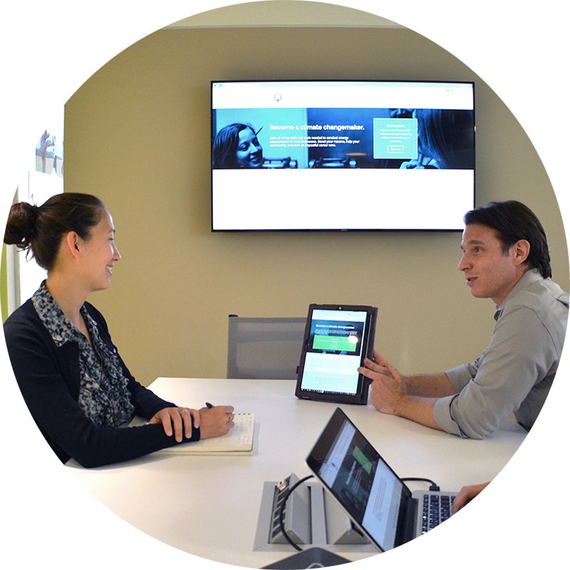 Speak with one of our web professionals to gain an