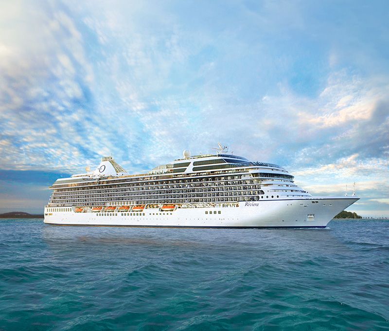 Luxury Cruises
Pictured here:  Oceania Riviera