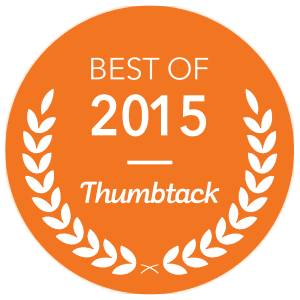 Thumbtack "Best of 2015" awardee.