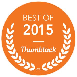 Thumbtack "Best of 2015" awardee.