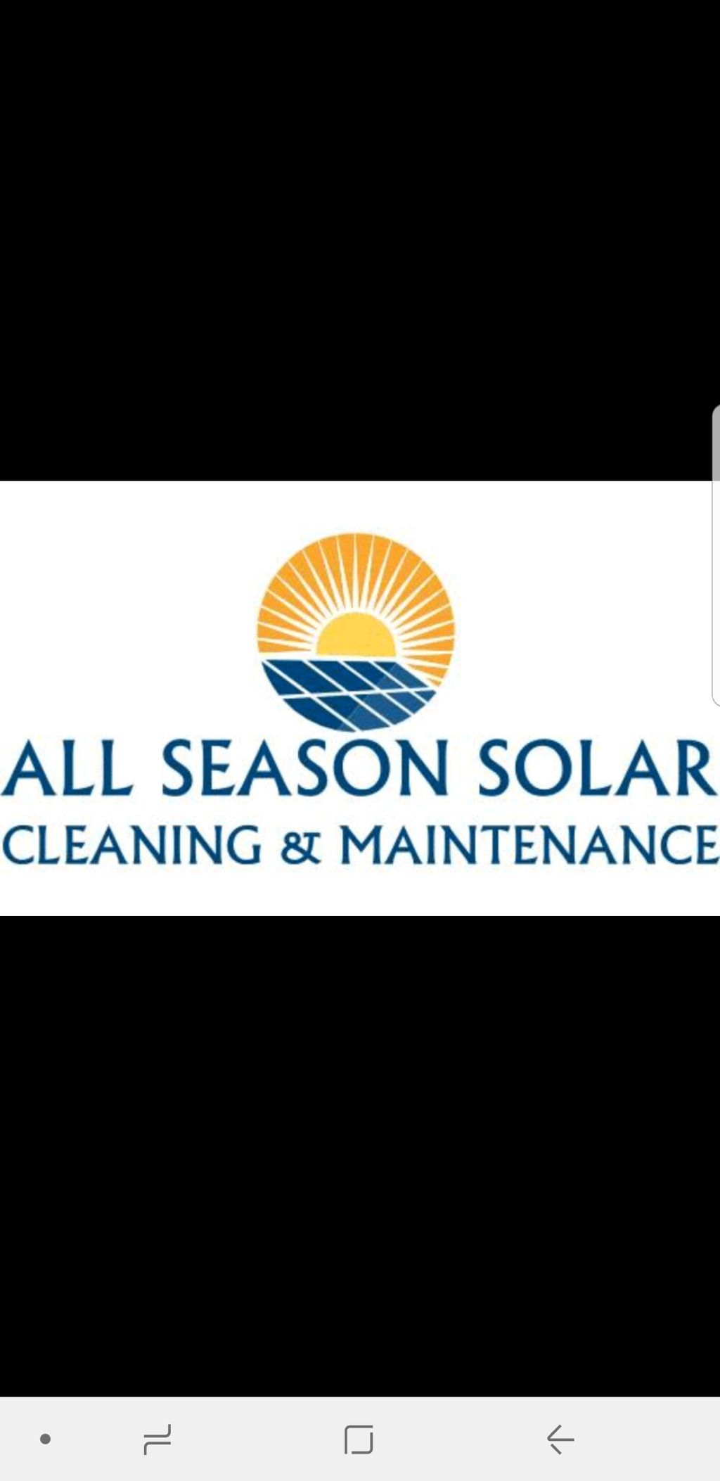 All Season Solar Cleaning and Maintenance