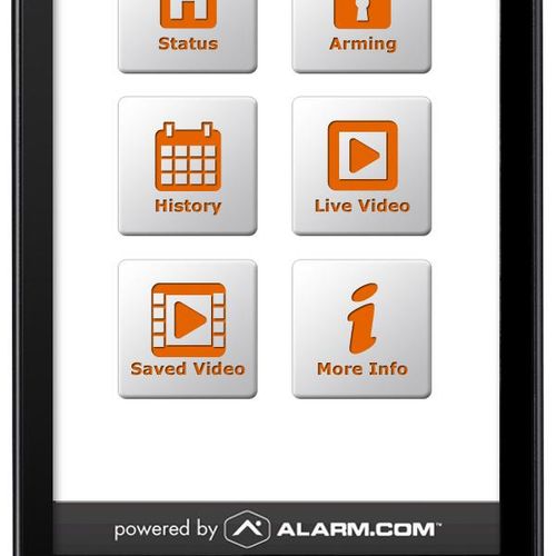Control your alarm system, thermostats, lights and