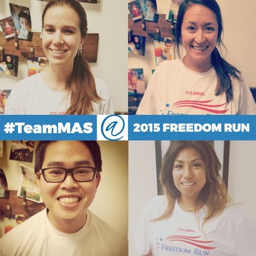 Our Family Law team took part in 2015 Freedom Run 